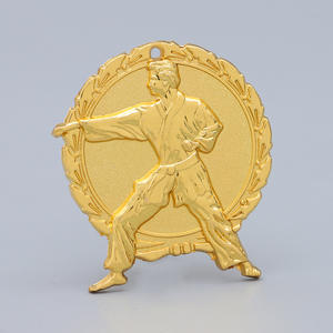 เหรียญรางวัลสำหรับเล่นกีฬาทำจากโลหะสั่งทำลายเทควันโด - Product Image 2