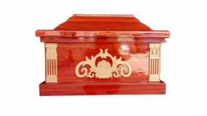 Cercueil en bois personnalisable de haute qualité à prix d'usine pour les défunts avec intérieur – Fabricants chinois de cercueils funéraires - Product Image 4