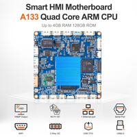 Placa DE DESARROLLO Android Allwinner A133, diseño ultrafino para A53 de 4 núcleos y 1,6 GHz para máquina humana inteligente