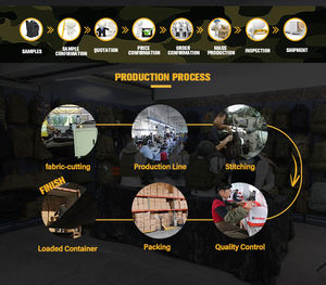 กระเป๋าผ้าไม่ทอขนาดกลางลายพรางดิจิตอลสีเทาพร้อมหูหิ้วและสายสะพายไหล่ - Product Image 5