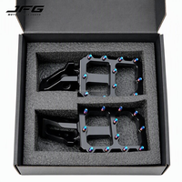 Repose-pieds en alliage d'aluminium JFG, pédales en T, tout-terrain, vélo électrique, larges, antidérapants, logo laser pour Surron Ultra Bee