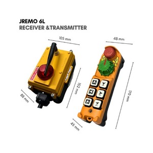 Industrial Radio Remote <b>Control</b> with Potentiometer for Ladder Trucks and Smart Farm, AC/DC, JEICO JREMO 6L Made in Korea JEICO - Product Image 2