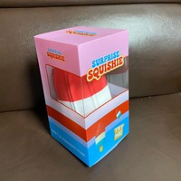Jouet anti-stress géant en forme de sucette fusée de 28 cm, en farine et TPR, jouet à presser pour soulager le stress