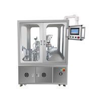 Étiqueteuse rotative professionnelle entièrement automatique d'applicateur de seringue de tube à essai d'ampoule d'étiquettes auto-adhésives