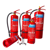 Extincteur à Poudre Chimique Sèche ABC Cylindre CE, Extincteur 40% ABC 1kg 4kg 5kg 6kg 9kg