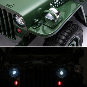 Günstige 4 X4 Offroad 12 Volt Antriebs räder Spielzeug auto elektrische Oldtimer für Kinder mit Eltern fernbedienung zu fahren - Product Image 5