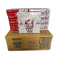Японский SV2a Pokémon 151 TCG: Запечатанный оригинальный картонный бустерный набор в наличии для коллекционеров