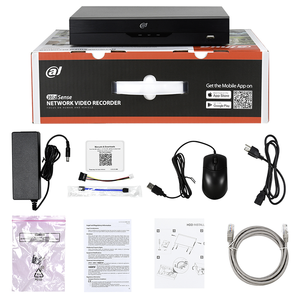 8MP 4K <strong>NVR</strong> <strong>Kit</strong> 4CH Security Camera System <strong>NVR</strong> <strong>Kit</strong> Compact 1U 4POE 1Hdd Wizsense Network Video Recorder