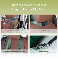 Sac de voiture pour chien spécial Pet Out, en coton PP, facile à nettoyer, coussin de nid pour chat détachable, couleur unie, vente en gros en Chine