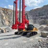 Machine de forage rotative SANY SR235 d'occasion, équipement de pieutage de fondations pour la construction