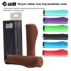 Montagna città per bambini adulti anello in lega esagonale vite di serraggio da 135mm Fit 22.2mm manubrio morbido bici nuova impugnatura in gomma - Product Image 1