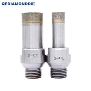 ดอกสว่านเจาะแกนเพชรก้านเกลียวดอกสว่านเจาะรูเพชรสำหรับกระเบื้องเซรามิกหยกแก้ว - Product Image 2