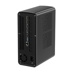 Mini <span class=keywords><strong>PC</strong></span> Ryzen AI MAX+ PRO <span class=keywords><strong>395</strong></span> AI, 126 TOPS, 128GB LPDDR5x, Doble M.2 NVMe, Pantalla Cuádruple 4K, Estación de Trabajo de Escritorio para Inferencia de IA y Datos - Product Image 6