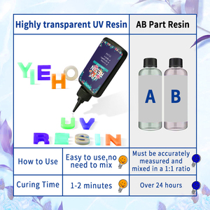 Resina Epossidica Trasparente UV Bangningsi 50g per Artigianato Fai-da-Te, Imballaggio e Uso in Edilizia - Product Image 6