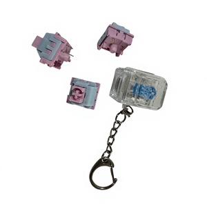 ชุดสวิตช์คีย์บอร์ดแบบ Hot-Swap 5 พิน แบบ Linear พร้อมสารหล่อลื่นจากโรงงาน ระบบสัมผัสเบา/เสียงไพ่นกกระจอก คีย์แคปแบบกำหนดเอง สำหรับของเล่น Fridget - Product Image 4