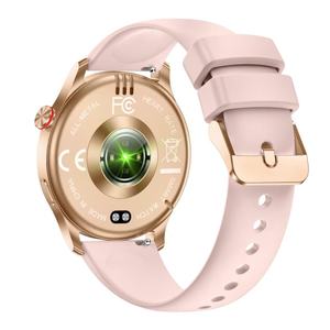 นาฬิกาอัจฉริยะปรับแต่งได้ตาม CR216แฟชั่นสายเหล็กเครื่องวัดออกซิเจนในการนอนหลับการตรวจสอบสุขภาพรับสายเรียกเข้าคุณสมบัติ iOS Android - Product Image 4