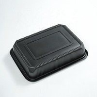 Boîte à lunch bento en plastique de qualité alimentaire, sans BPA, réutilisable, avec 1, 2, 3 ou 4 compartiments, étanche, pour la préparation des repas, prix d'usine