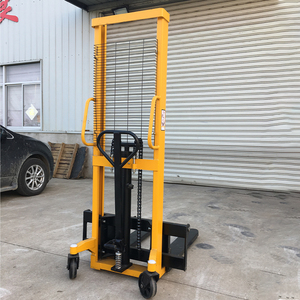 ハンドパレットスタッカー手動フォークリフトスタッカー油圧パレットリフティングマシンmanueller gabelstapler hochhubwagen - Product Image 5
