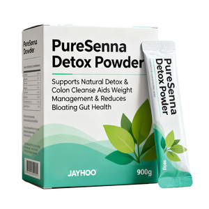 OEM/ODM Натуральный порошок из листьев сенны под собственной торговой маркой: травяной детокс, очищение кишечника, поддержка пищеварения, контроль веса, для взрослых, веганский продукт - Product Image 1