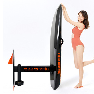 Planche de surf électrique HiSurfer en fibre de carbone 16 pouces pour les eaux océaniques, antidérapante, sports nautiques - Product Image 2