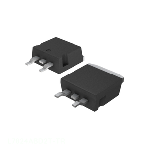 Composants de circuit électronique TO 263 3 D2PAK (2 fils + onglet) TO 263AB Gestion de l'alimentation L7824ABD2T-TR (PMIC) Original - Product Image 1