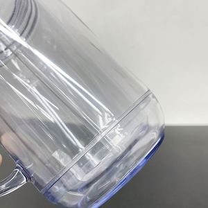 Paquete de 25 Vasos de Plástico Tipo Mason Jar de 20oz con Logotipo Personalizado, con Orificio Preperforado y Tapón de Silicona para Manualidades - Product Image 4