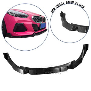 Divisor de labios delantero de fibra de carbono G29 ABS 3 secciones alerón de barbilla labio de parachoques delantero para <span class=keywords><strong>BMW</strong></span> <span class=keywords><strong>Z4</strong></span> G29 <span class=keywords><strong>2023</strong></span> + - Product Image 1