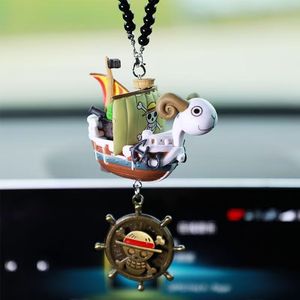 Decoración Interior para Auto, Adorno y Colgante para Consola de <span class=keywords><strong>Going</strong></span> <span class=keywords><strong>Merry</strong></span> & Thousand Sunny, Accesorios de Decoración de Anime para Auto - Product Image 3