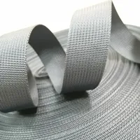 Sangle de sac d'école de qualité supérieure 38 mm en polyester texturé imitation nylon côtelé, durable pour poussette de bébé