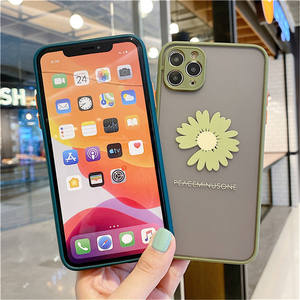 Moskado — coque de téléphone à motif de fleurs, étui arrière mat transparent pour iPhone 11 <span class=keywords><strong>Pro</strong></span> Max X XR XS Max 7 8 Plus SE <span class=keywords><strong>2020</strong></span> - Product Image 3