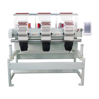 Nouvelle machine à broder informatisée à 3 têtes Disen, haute vitesse, de qualité supérieure, pour casquettes et T-shirts, usage domestique, avec moteur intégré