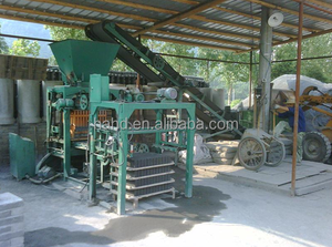 Mesin pembuat blok beton semen kualitas tinggi dijual garis produksi bata berongga dengan Motor dan komponen inti pompa - Product Image 2