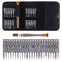 Jeu de tournevis de précision Torx 25 en 1, outils de précision pour téléphones portables, embouts pour tournevis, multi-outils, montres