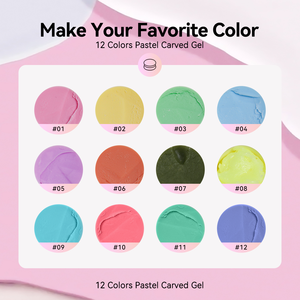 HONEY GIRL Gel de modelage pour ongles sans colle, sans HEMA, résine pour sculpture d'ongles, gel de sculpture 3D, collection personnalisée - Product Image 3