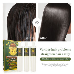 Vente en gros de produits brésiliens certifiés biologiques bio, crème <span class=keywords><strong>permanente</strong></span> défrisante à la kératine pour femmes - Product Image 6