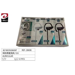 Auricolari Soyt con microfono 12U per cuffie telefoniche, 12 pezzi - Product Image 3
