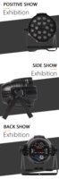 Shehds Zoom 18x18W RGBWA UV 6In1 DMX512 LED Par lumière Par lumière pour Concert mariage DJ Disco