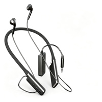 Écouteurs sans fil FRJ-01A 2.4G pour diffusion en direct, casque tour de cou 5.1, port Type-C, faible latence, autonomie 10h, portée 20m, charge rapide