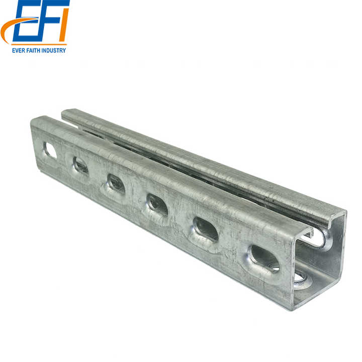 Unistrut P1000 de cable de acero inoxidable canal c-Tipo de carril de ...