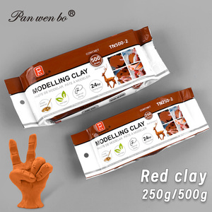 Đất sét làm đồ thủ công cho trẻ em Panwenbo, đất sét mềm không cần nung, đất sét tạo hình tự khô, dành cho người mới bắt đầu và nghệ sĩ - Product Image 2