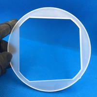 L'usine physique est spécialisée dans le modèle de verre de quartz fendu en verre de quartz personnalisé