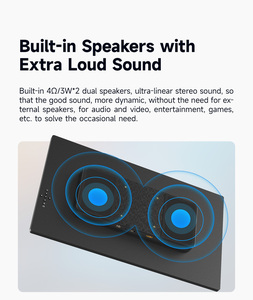Moniteur portable sans fil 1080P 18,5 pouces avec connexion <span class=keywords><strong>WIFI</strong></span> 5 GHz autonome et projection sans fil - Product Image 4