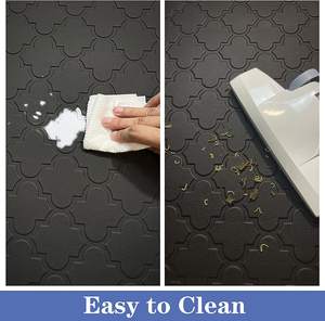 <span class=keywords><strong>Moderno</strong></span> tappetino da <span class=keywords><strong>cucina</strong></span> Runner tappeti spessi ammortizzati Anti-fatica impermeabile <span class=keywords><strong>antiscivolo</strong></span> da scrivania ergonomico Comfort elegante - Product Image 3