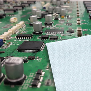 Многофункциональный стеклоочиститель Bemcot <span class=keywords><strong>M</strong></span>-3 м3, 4-сложенная Нетканая полиэфирная квадратная салфетка без ворса для чистых помещений - Product Image 5