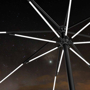 Sombrilla Solar CIGS para Pesca y Actividades al Aire Libre - Sombra, <span class=keywords><strong>Buscador</strong></span> de Peces, Teléfono, Luces - Product Image 4