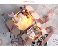 Caja de dulces de alta gama para boda, regalo de mano de boda, creativa, para cumpleaños, dama de honor, novedad de 2021