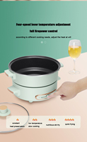 Marmite électrique polyvalente de haute qualité 5L avec pot intérieur antiadhésif en aluminium pour appareils de cuisine