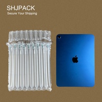 Sac à colonnes d'air pour iPad, emballage protecteur gonflable, coussin d'expédition pour tablette, pochette de protection, matériau d'emballage, film PA/PE