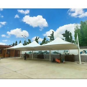 Cocheras Comerciales con Estructura Tensada Tipo Cantilever, Cubierta para Estacionamiento, Refugio para Autos - Product Image 3