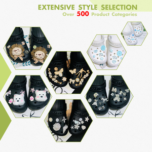 Vente Flash : Accessoires de <span class=keywords><strong>Chaussures</strong></span> à Chaîne Perlée, Breloques Bling Étoile de Mer Bleue pour Sabots Crocs - Product Image 3